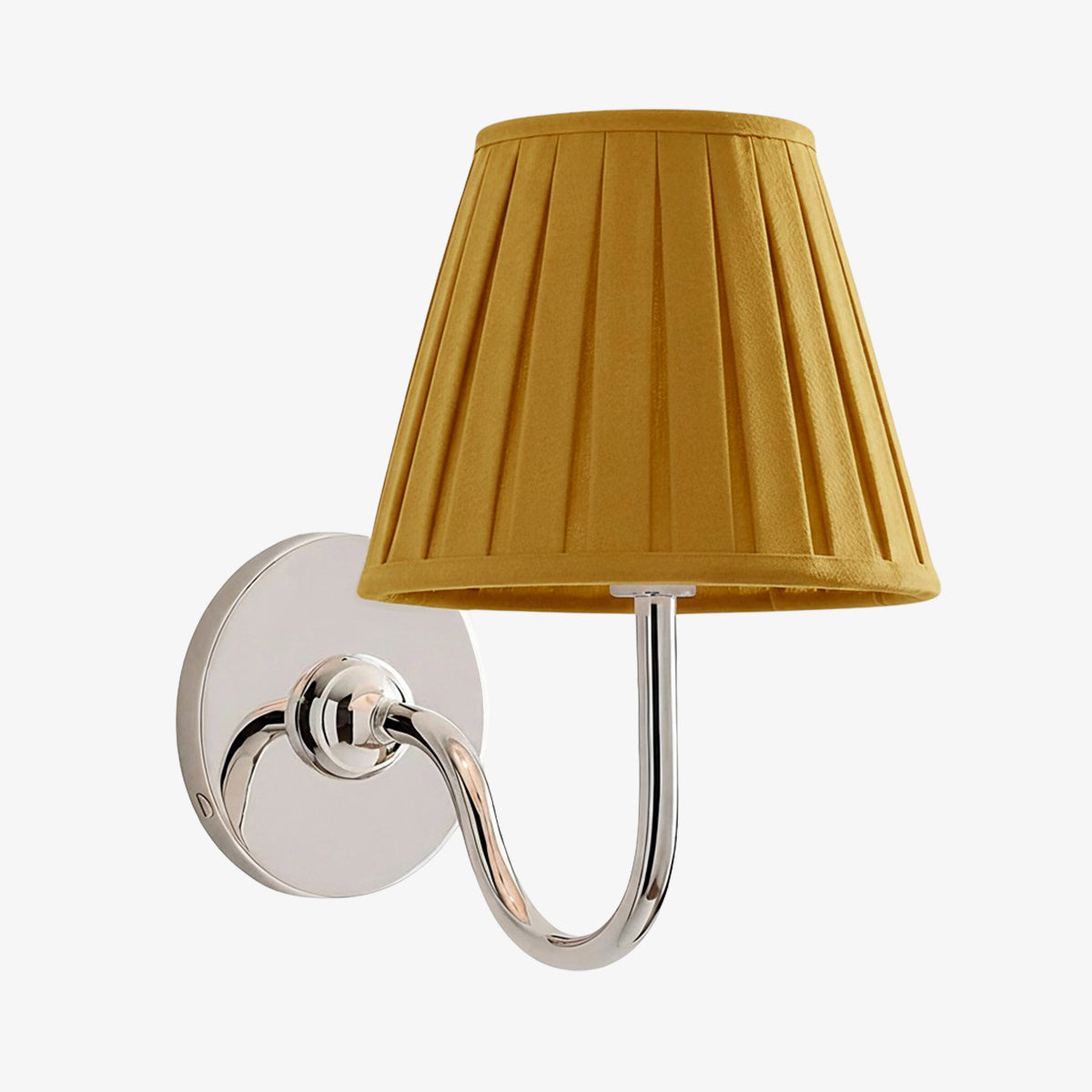 Fabric Shade Wall Sconce with Metal Backplate – E12 Socket Hardwired Light for Bedroom Hallway Dining Room Foyer – Dimmable Indoor Lighting | Lonoma