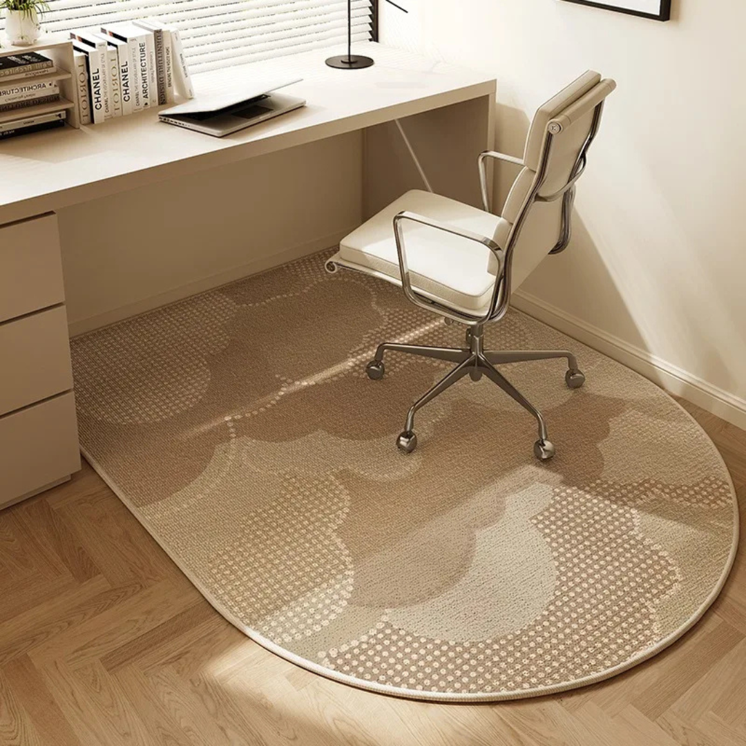 Office Chair Mat for Hard Floors with Non-Slip Backing | Desk Floor Protector for Home Office | Rolling Chair Pad for Carpet & Hardwood | Lonoma