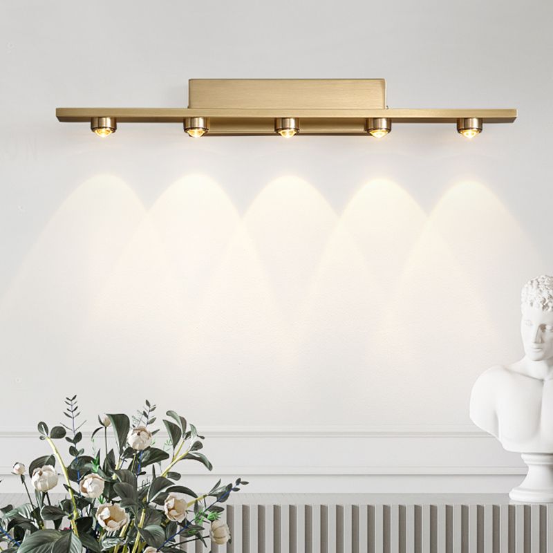 Modern Wave-Textured Acrylic Wall Sconce for Bedroom, Bathroom & Living Room | Warm LED Vanity Light Fixture in Metal Frame | Hardwired | Lonoma