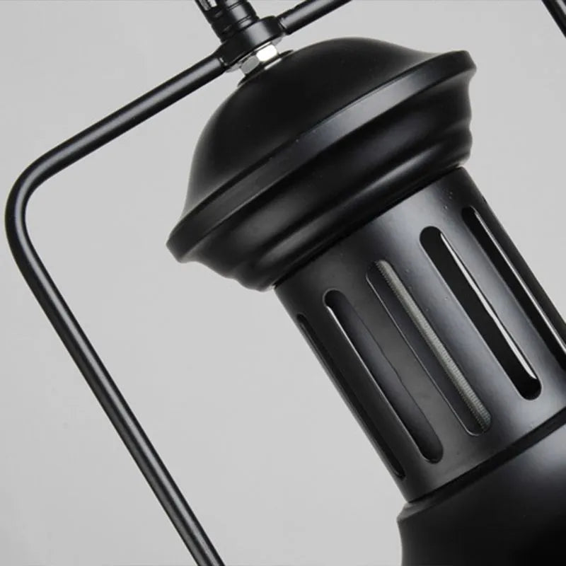 Hanging Metal Pendant Light Fixture Industrial Vintage Style Adjustable Ceiling Lamp for Kitchen Island Dining Room Bedroom Restaurant | Lonoma