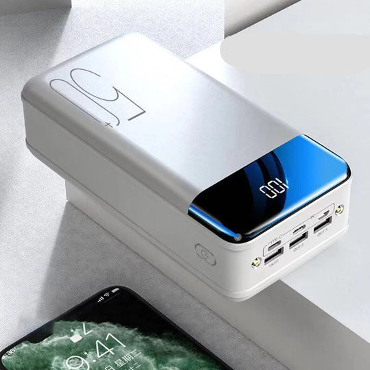 100000mAh Portable Charger Fast Charging USB-C Power Bank for Laptops Phones Tablets Travel Emergency Backup Battery Pack | Lonoma