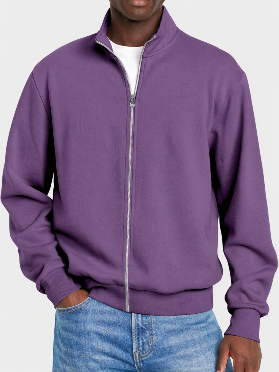 Men's Full-Zip Vest Layering Piece for Year-Round Wear | Casual Athletic Active Jacket | Lightweight Transitional Outerwear | Lonoma