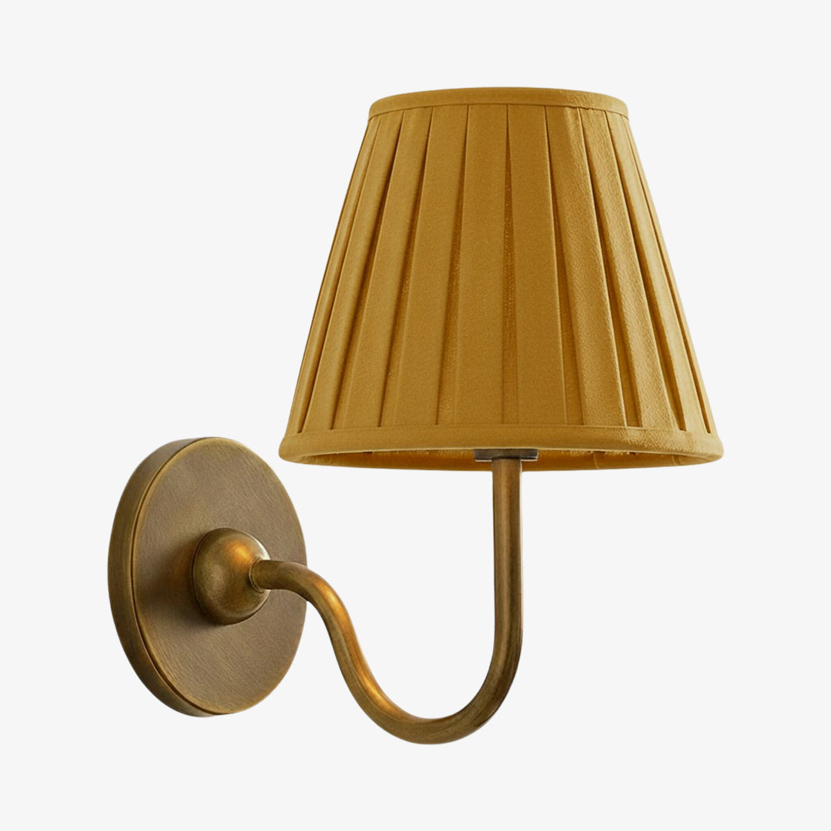 Fabric Shade Wall Sconce with Metal Backplate – E12 Socket Hardwired Light for Bedroom Hallway Dining Room Foyer – Dimmable Indoor Lighting | Lonoma