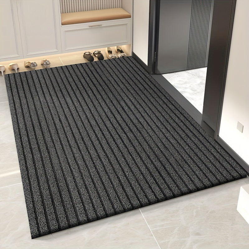 Outdoor Doormat All-Weather Non-Slip Entryway Mat Polyester PVC Front Door Patio Porch Balcony Mud Trapping Floor Mat | Lonoma