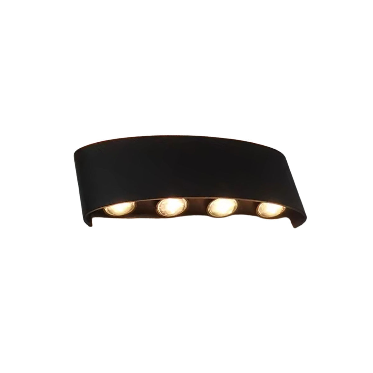 Up Down LED Wall Sconce, IP65 Waterproof Indoor Outdoor Wall Light, Black or White, Modern Exterior Patio Porch Hallway Lighting | Lonoma