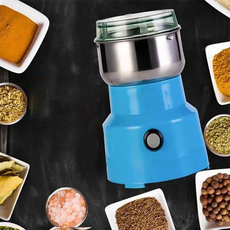 Electric Spice Grinder 300W Stainless Steel Blades 25000 RPM for Coffee Beans Herbs Nuts Kitchen Mill | Lonoma