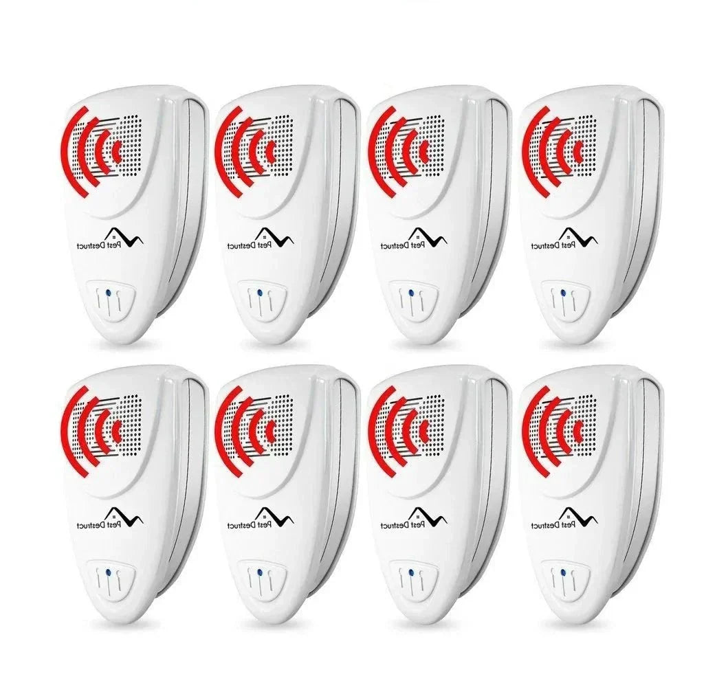 Ultrasonic Pest Repeller for Indoor Bug Control | Electronic Plug-In Insect Deterrent Device for Home Bedroom | Safe Silent Frequency | Lonoma