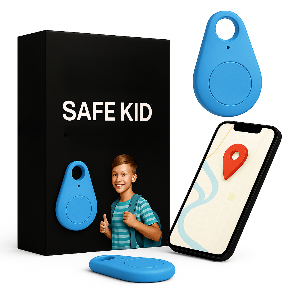 Kids GPS Tracker Waterproof with Real-Time Location & Emergency Alert Button for Children's Safety | Lonoma