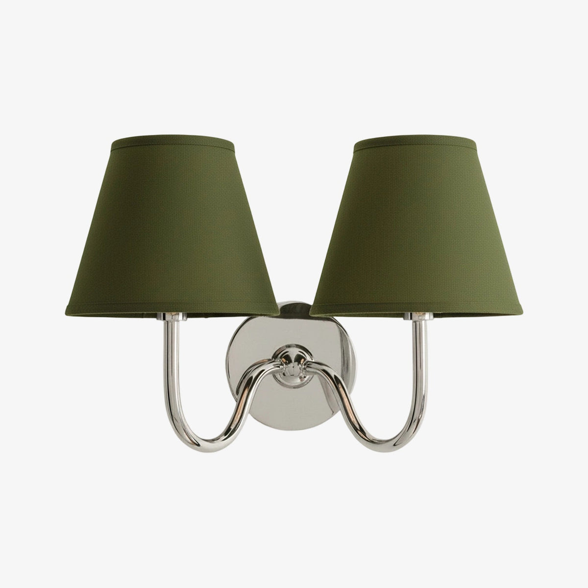 Fabric Shade Wall Sconce with Metal Backplate – E12 Socket Hardwired Light for Bedroom Hallway Dining Room Foyer – Dimmable Indoor Lighting | Lonoma