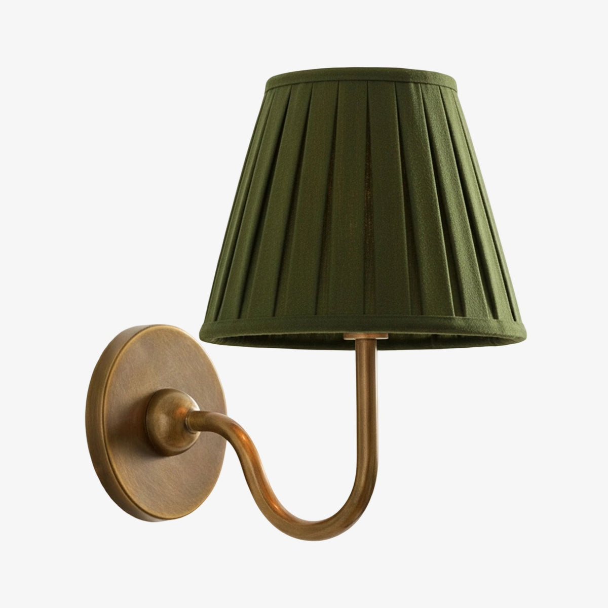 Fabric Shade Wall Sconce with Metal Backplate – E12 Socket Hardwired Light for Bedroom Hallway Dining Room Foyer – Dimmable Indoor Lighting | Lonoma