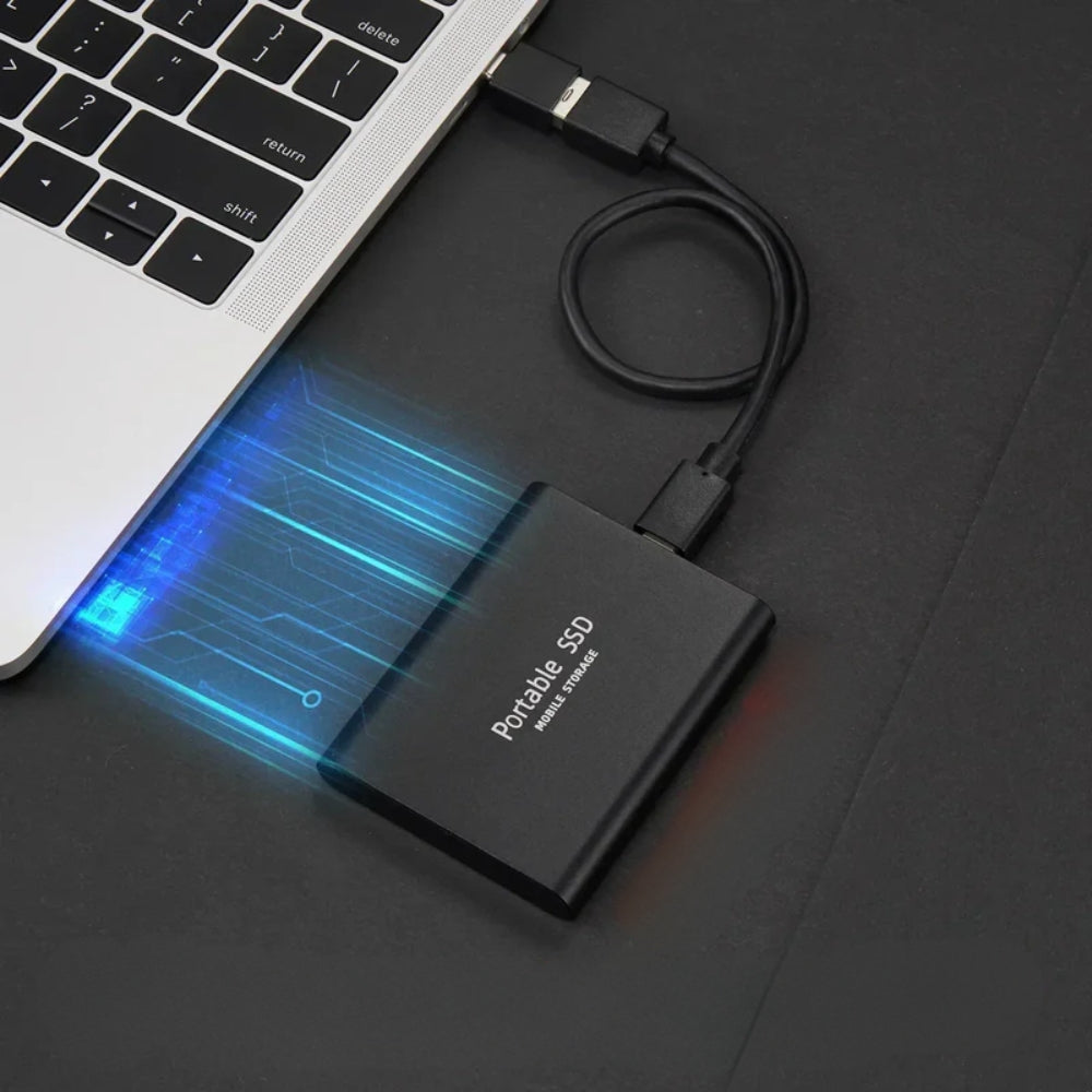 Portable External SSD USB 3.0 - High-Speed Solid State Drive for Laptop, Desktop, Photo & Video Backup, Work and Travel Storage | Lonoma