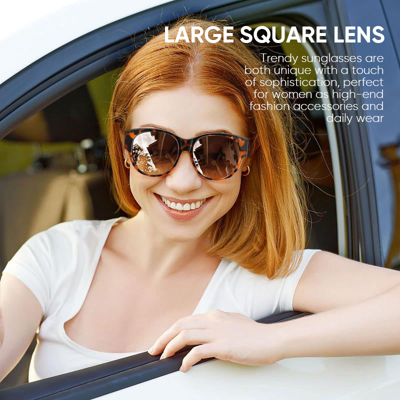 Polarized Fit-Over Sunglasses with UV400 Protection Cat-Eye Style for Prescription Glasses Wearers Women Men | Lonoma
