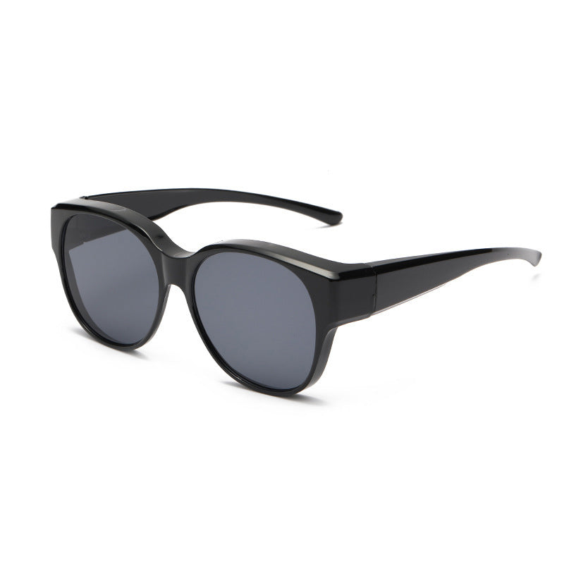 Polarized Fit-Over Sunglasses with UV400 Protection Cat-Eye Style for Prescription Glasses Wearers Women Men | Lonoma
