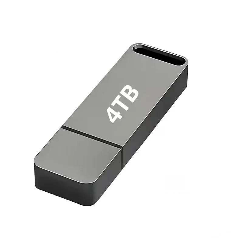 4TB Flash Drive USB 3.2 Metal Housing Shock-Resistant Data Storage for Photographers Videographers Portable Backup | Lonoma