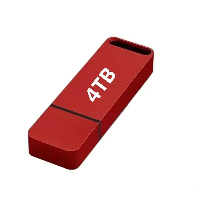 4TB Flash Drive USB 3.2 Metal Housing Shock-Resistant Data Storage for Photographers Videographers Portable Backup | Lonoma
