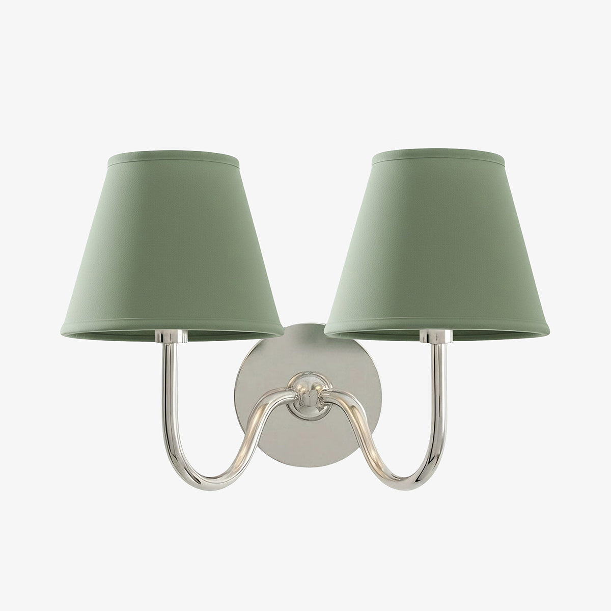 Fabric Shade Wall Sconce with Metal Backplate – E12 Socket Hardwired Light for Bedroom Hallway Dining Room Foyer – Dimmable Indoor Lighting | Lonoma