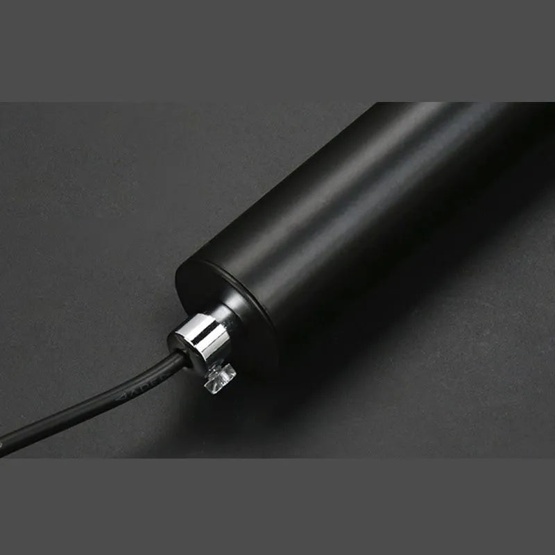 Modern LED Hanging Fixture Black Metal Linear Design Adjustable Ceiling Lighting for Dining Kitchen Island Bedroom | Lonoma