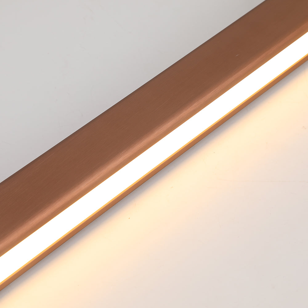 Adjustable Linear LED Pendant Light Metal Acrylic Fixture for Kitchen Island Dining Room Modern Hanging Ceiling Lamp Dimmable 3-Color | Lonoma