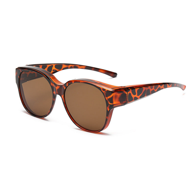 Polarized Fit-Over Sunglasses with UV400 Protection Cat-Eye Style for Prescription Glasses Wearers Women Men | Lonoma