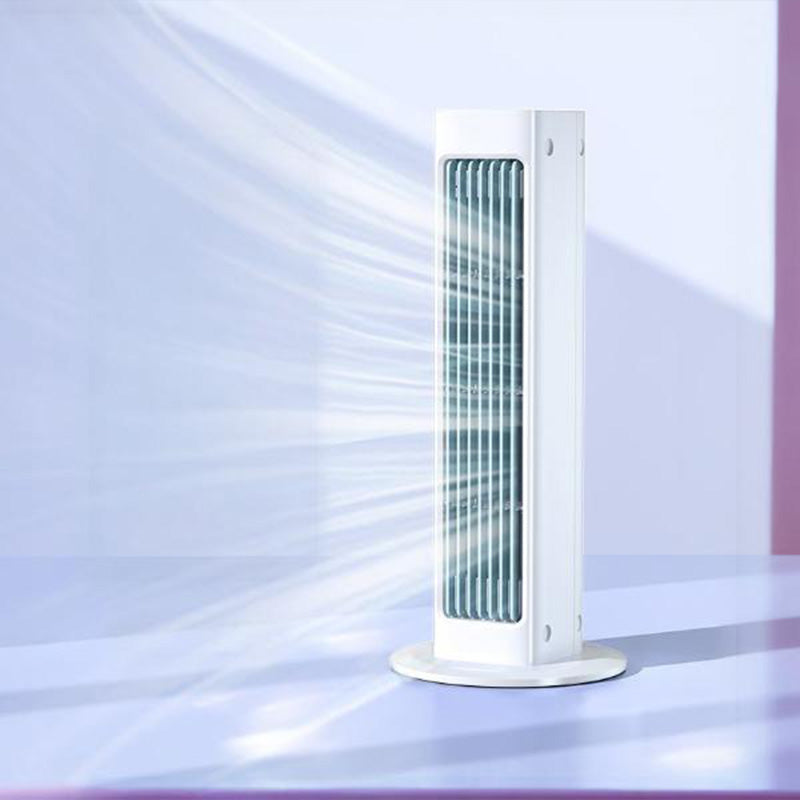 Personal Desktop Air Cooler | Portable Rechargeable Cooling Fan | 3 Speeds Quiet Bladeless Design for Office Home Bedroom | USB Powered | Lonoma