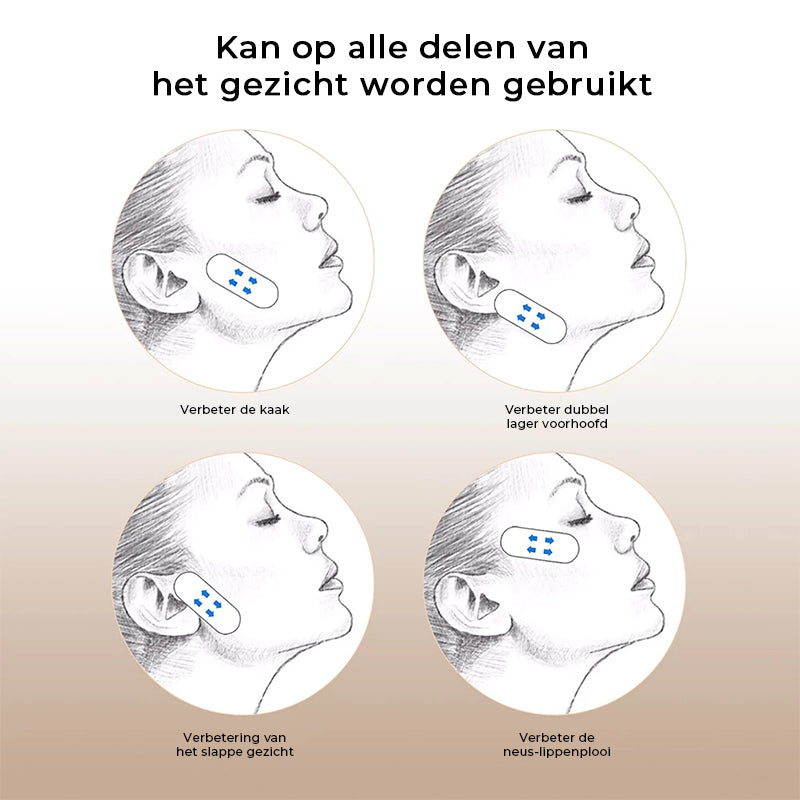 Invisible Face Lifting Tape 40 Strips Clear Skin-Safe Anti-Wrinkle Tightening V-Shape Contouring Non-Surgical Facelift Adhesive Strips for | Lonoma