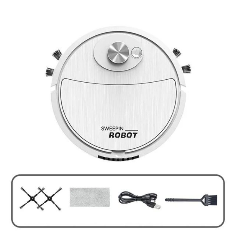 Automated Floor Cleaner with Vacuum, Sweep & Mop Functions for Hands-Free Home Maintenance | Smart Navigation Robot for Hardwood, Tile & | Lonoma