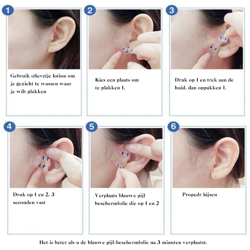 Invisible Face Lifting Tape 40 Strips Clear Skin-Safe Anti-Wrinkle Tightening V-Shape Contouring Non-Surgical Facelift Adhesive Strips for | Lonoma