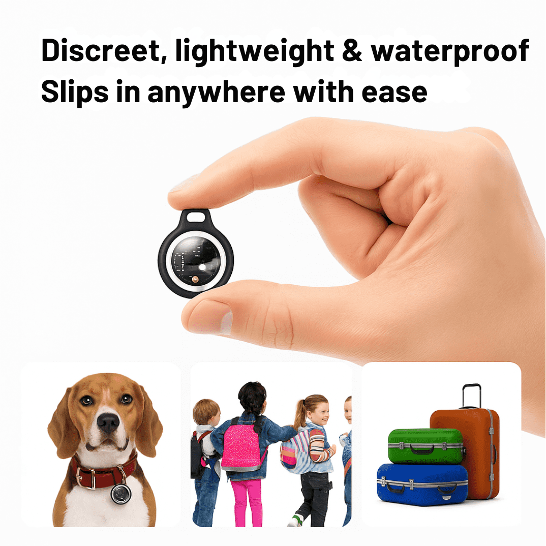 Compact Location Finder for Elderly Adults | Real-Time Positioning Device with 12-Month Battery | No Monthly Fees | Lightweight GPS Locator | Lonoma