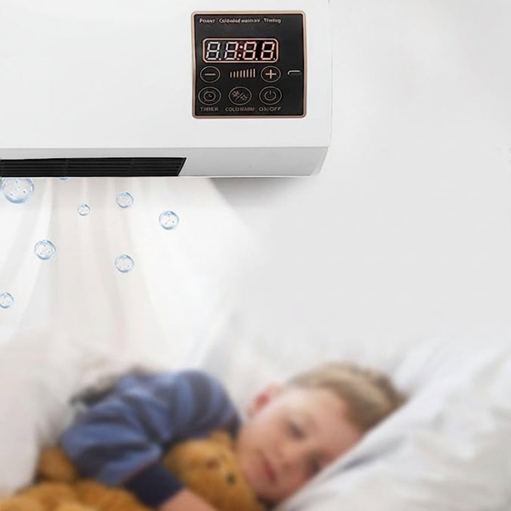 Wall-Mount 4-in-1 Air Conditioner Heater Dehumidifier Fan with Sleep Mode and Timer for Bedroom | Lonoma