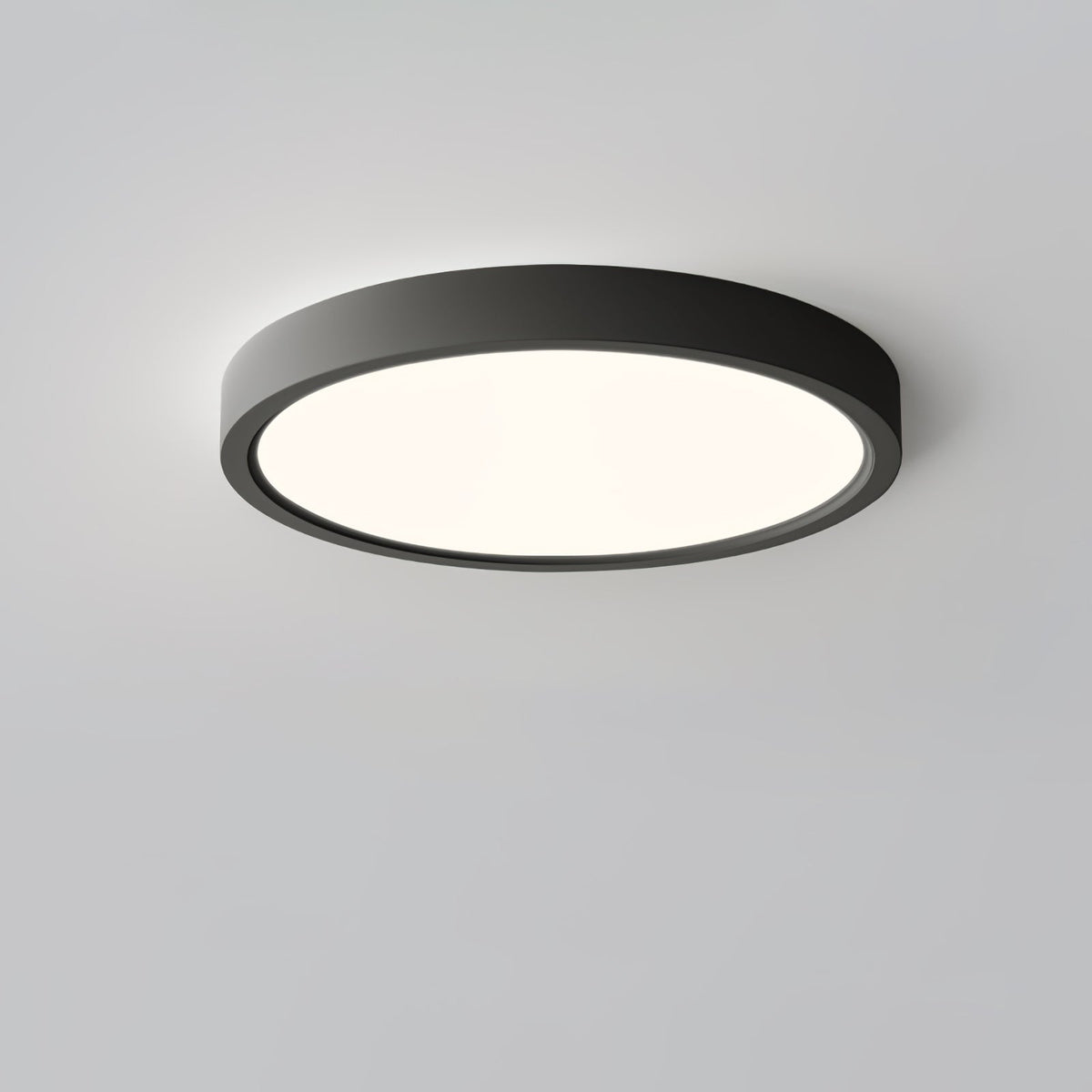 Ultra-Slim LED Flush Mount Ceiling Light – Modern Round Design, Dimmable, Low Profile – For Kitchen, Bedroom, Hallway | Lonoma