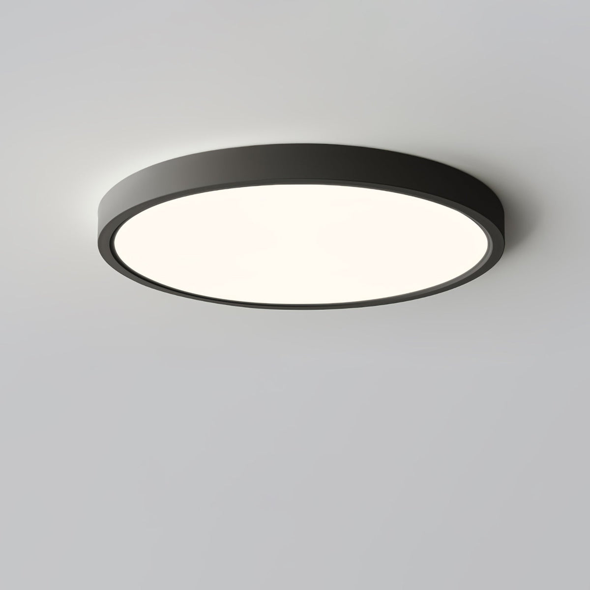 Ultra-Slim LED Flush Mount Ceiling Light – Modern Round Design, Dimmable, Low Profile – For Kitchen, Bedroom, Hallway | Lonoma