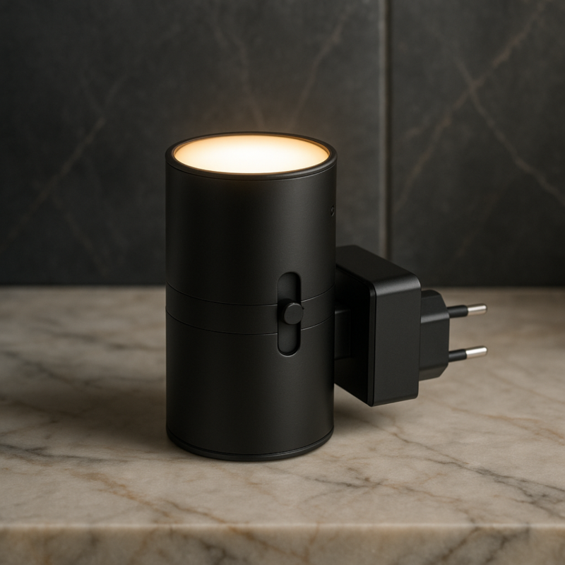 Plug-In Wall Sconce LED with Dusk-to-Dawn Sensor & Dimmer Switch 10W Warm White for Bedroom Hallway Bathroom Night Light | Lonoma