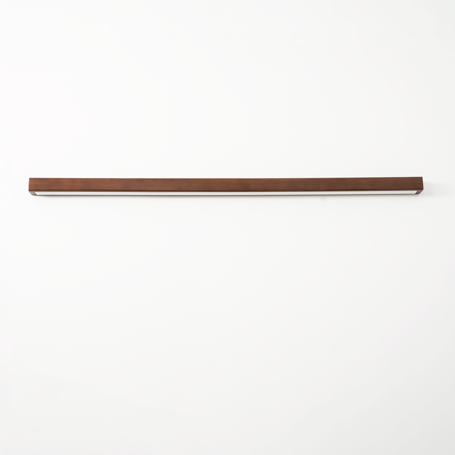 Linear Wood Wall Light LED Modern Minimalist Sconce Pine Walnut Frame Hallway Bathroom Bedroom Vanity Mirror Lighting Fixture Warm Cool | Lonoma