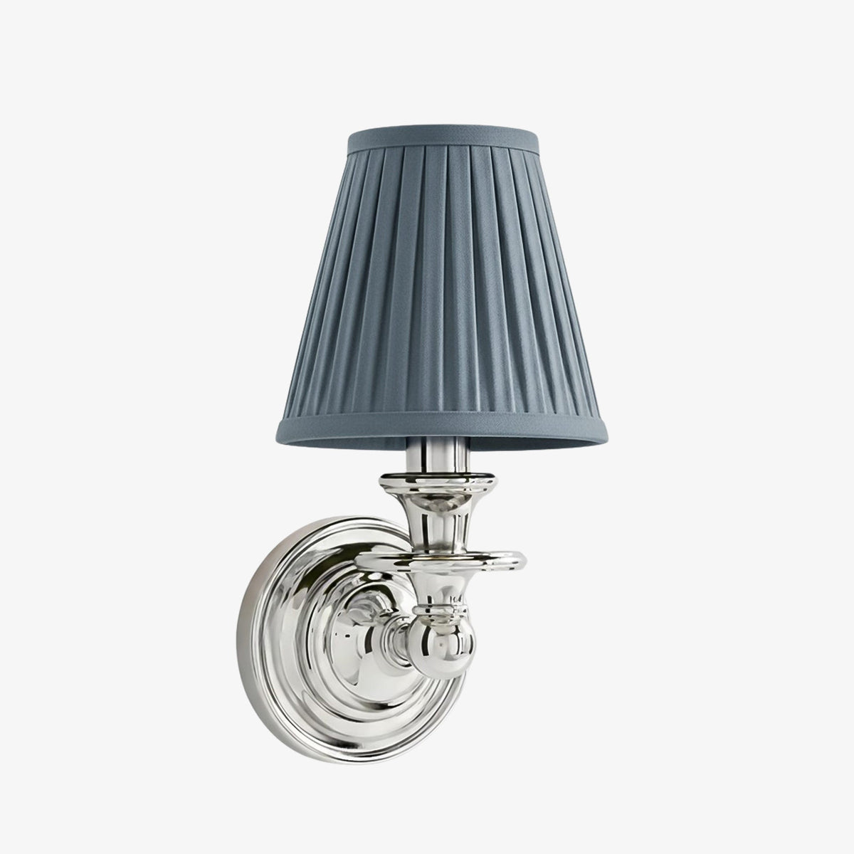 Adjustable Reading Wall Sconce with Fabric Shade & Gooseneck Arm – Wrought Iron Light for Bedroom, Living Room & Hallway | Lonoma