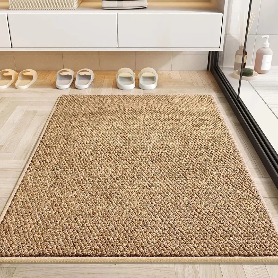 Quick-Dry Outdoor Door Mat Weather-Resistant Absorbs Moisture Traps Dirt Gray Beige Coffee 20x31 to 31x47 Inch for Front Door Patio Balcony | Lonoma