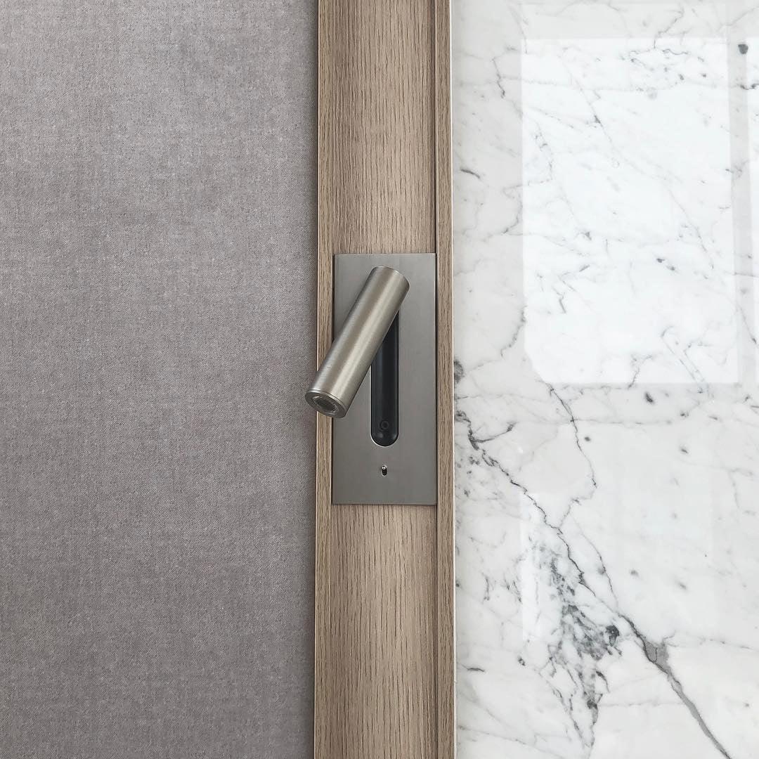 Adjustable Wall Sconce with LED Reading Light | Modern Plug-In Bedside Lamp | Pivoting Metal Fixture for Bedroom, Guest Room & Hallway | Lonoma