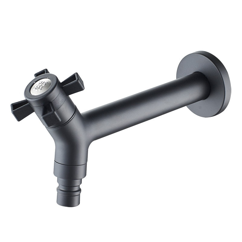 Wall-Mount Outdoor Faucet with Brass Valve Core – Cold Water Spigot for Garden, Patio & Yard | Lonoma