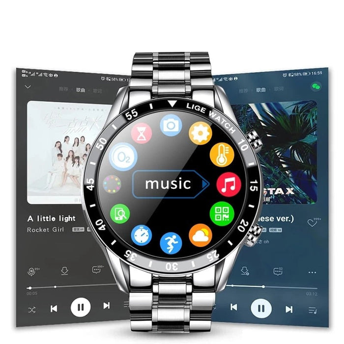 4G Cellular Smartwatch with Phone Calling for Men & Women – Fitness Tracker, Heart Rate Monitor, Sleep Analysis, IP68 Waterproof | Lonoma
