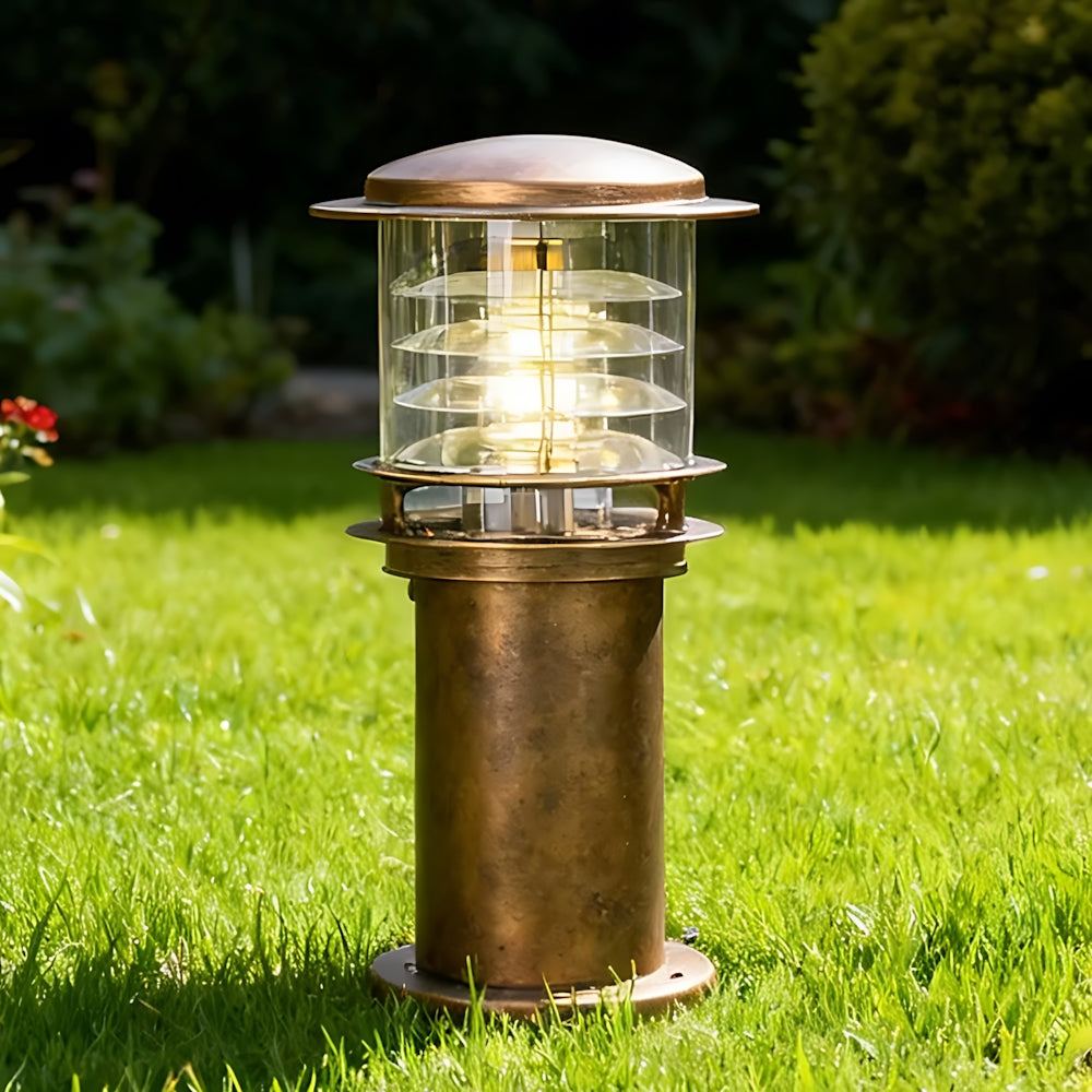 Outdoor Post Light Aluminum Pathway Bollard Lamp 24-32 inch Waterproof IP65 for Driveways Gardens Patios Villa Landscaping | Lonoma