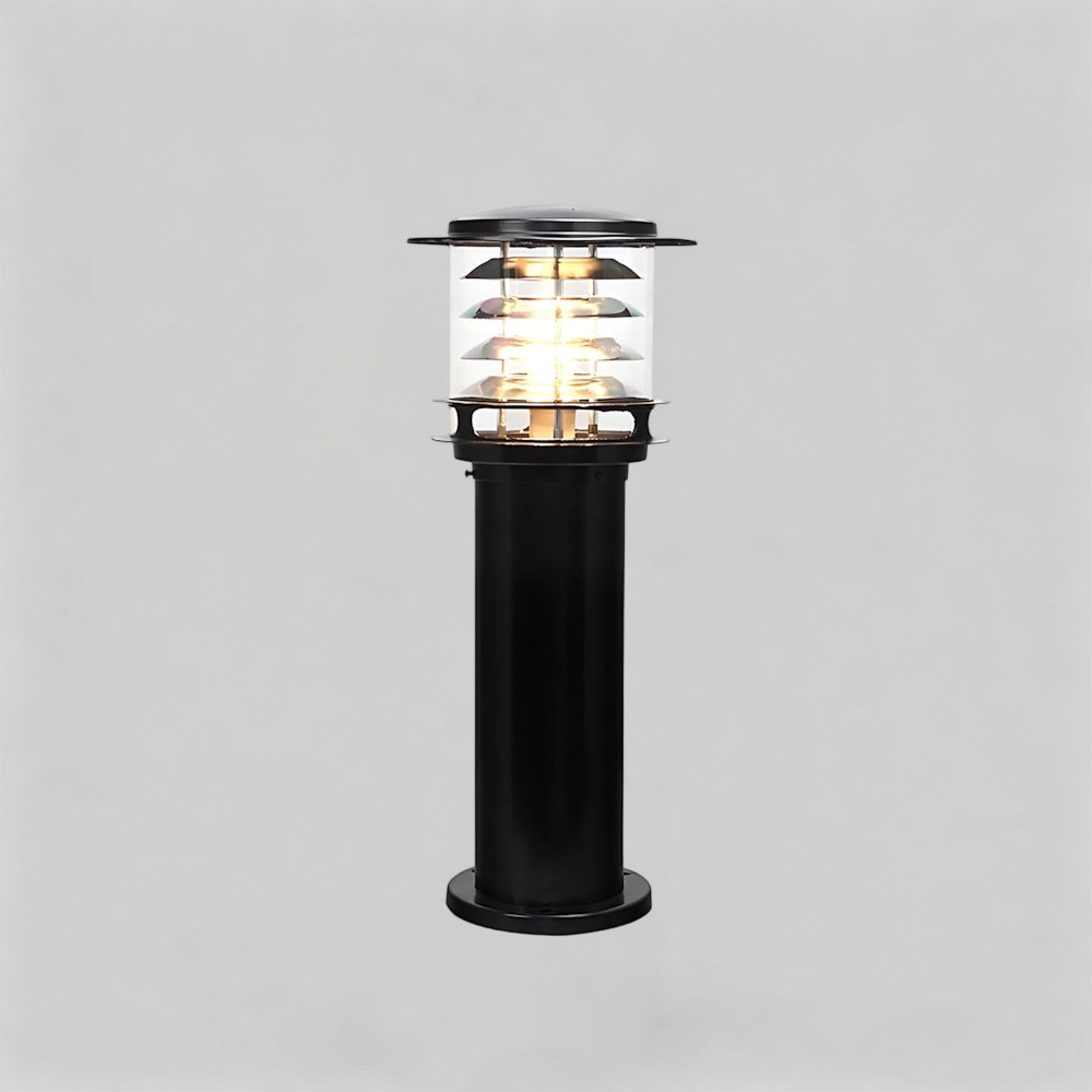 Outdoor Post Light Aluminum Pathway Bollard Lamp 24-32 inch Waterproof IP65 for Driveways Gardens Patios Villa Landscaping | Lonoma