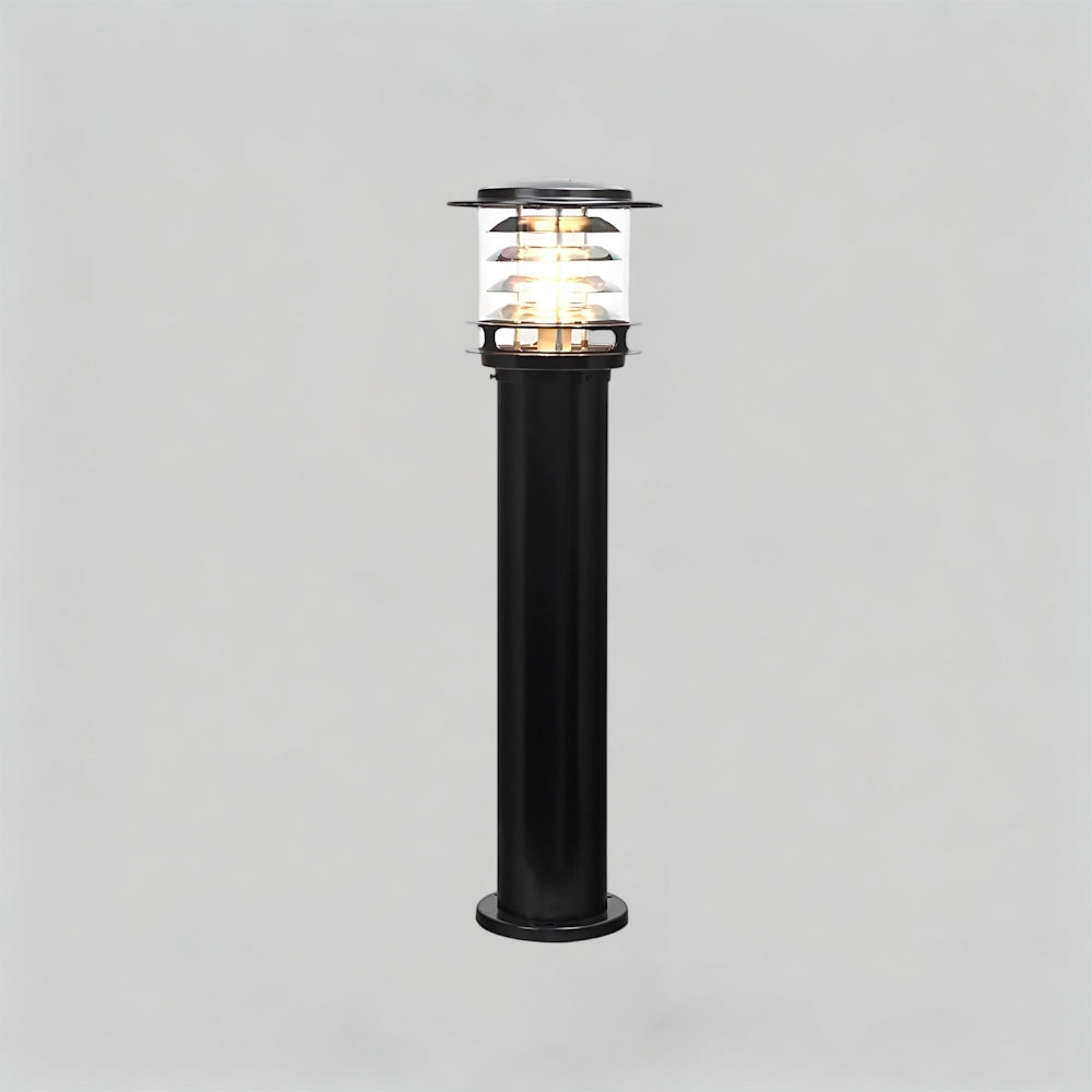 Outdoor Post Light Aluminum Pathway Bollard Lamp 24-32 inch Waterproof IP65 for Driveways Gardens Patios Villa Landscaping | Lonoma
