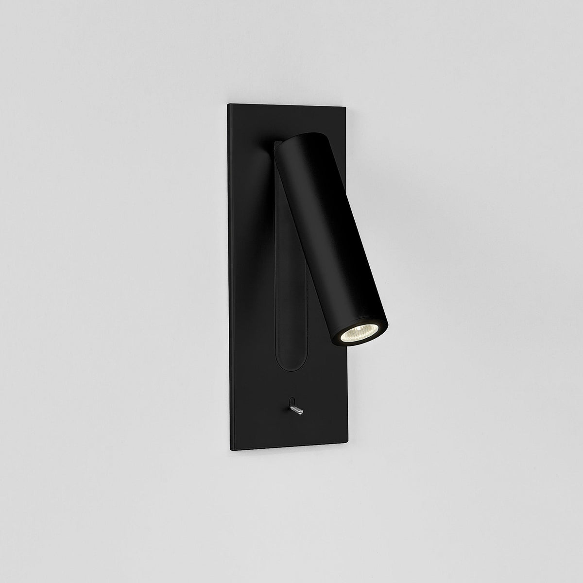 Adjustable Wall Sconce with LED Reading Light | Modern Plug-In Bedside Lamp | Pivoting Metal Fixture for Bedroom, Guest Room & Hallway | Lonoma