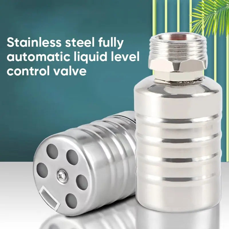 Automatic Water Level Float Valve — Stainless Steel Mini Fill Switch for Tanks & Troughs — Self-Regulating Water Feed Control | Lonoma