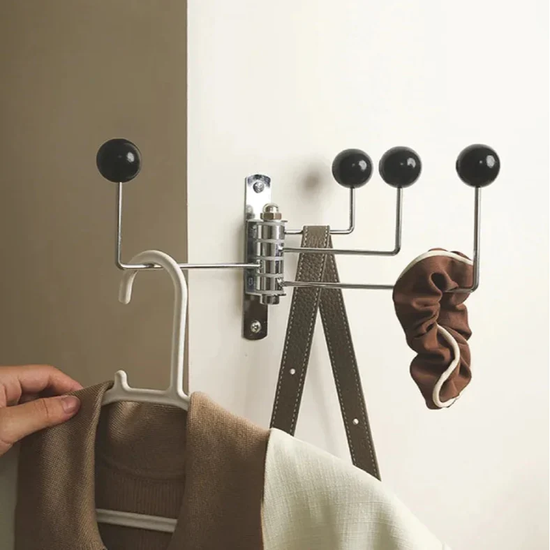 Vintage Wall Mounted Coat Rack, 3 or 4 Iron Hooks in Black, White, Green or Red, Entryway Hallway Bedroom Towel Hat Key Hanger | Lonoma