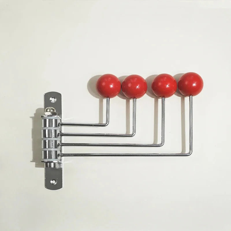 Metal Wall Coat Rack with 3 or 4 Rounded Hooks for Entryway, Bedroom & Bathroom | Lonoma