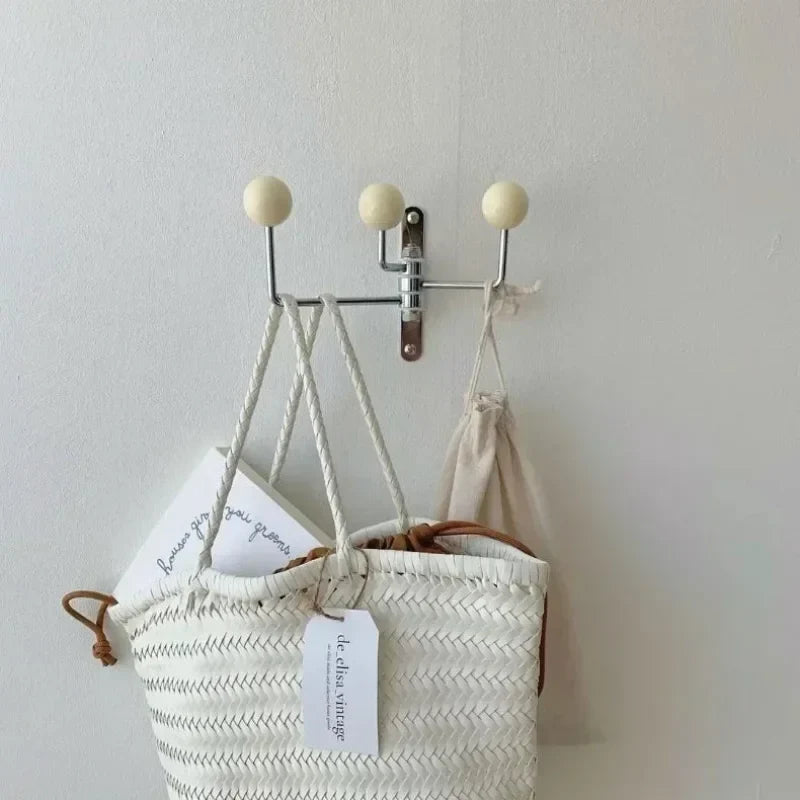 Metal Wall Coat Rack with 3 or 4 Rounded Hooks for Entryway, Bedroom & Bathroom | Lonoma