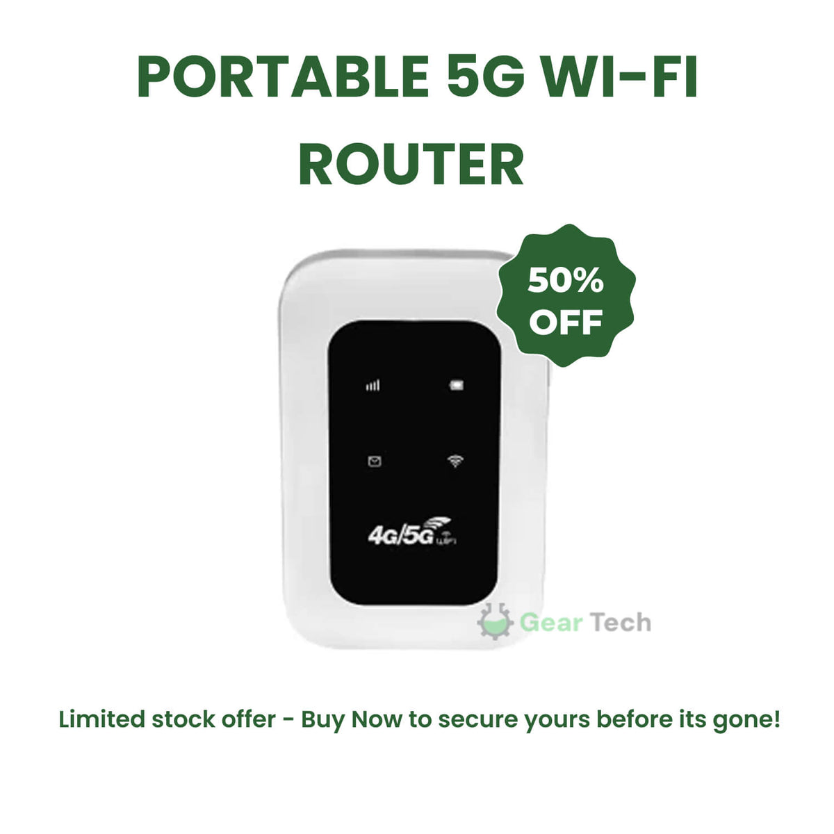 Portable 4G LTE WiFi Hotspot Router, Connects 10 Devices, 150 Mbps, SIM Card Unlocked, Travel Internet for RV Camping Road Trips | Lonoma