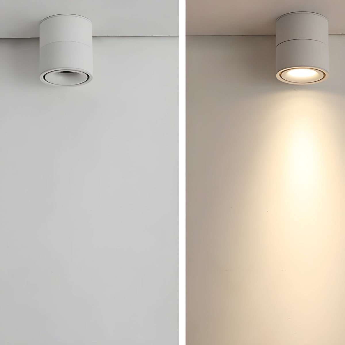 Adjustable LED Spotlight Ceiling Light Aluminum Rotatable Track Lighting for Kitchen Hallway Living Room Office Modern Industrial Décor | Lonoma