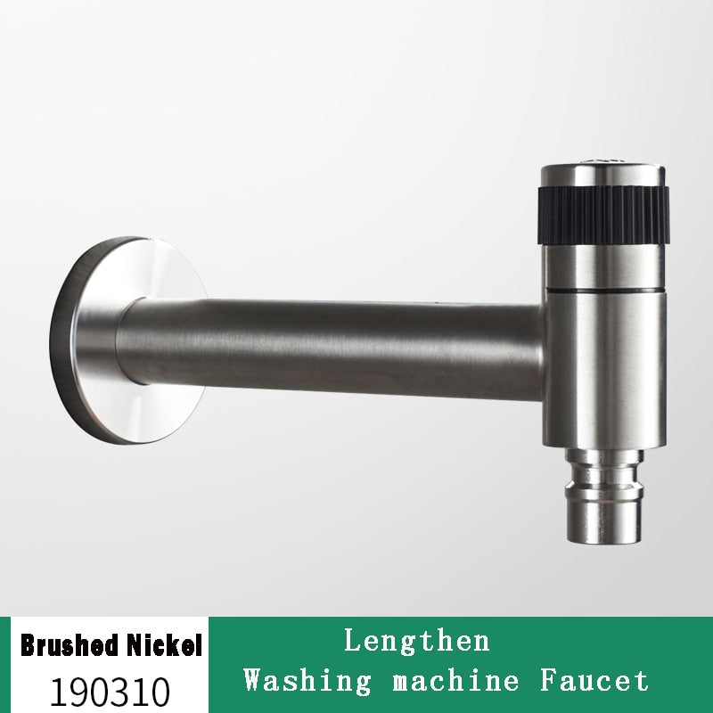 Wall-Mount Outdoor Faucet with Brass Valve Core – Cold Water Spigot for Garden, Patio & Yard | Lonoma