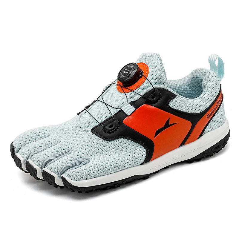 Five-Toe Minimalist Running Shoes Unisex Barefoot Knit Sneakers for Trail Running Hiking Gym Workouts Daily Wear Lightweight Flexible | Lonoma